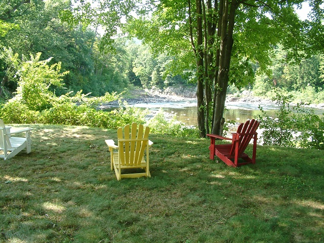 Adk Chairs In Rockwell-Harmon House Lower Field