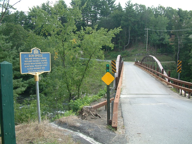 Bow Bridge Over Sacandage River