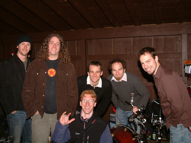 Carbon Leaf At Paul Smiths College After The Show April 19, 2003