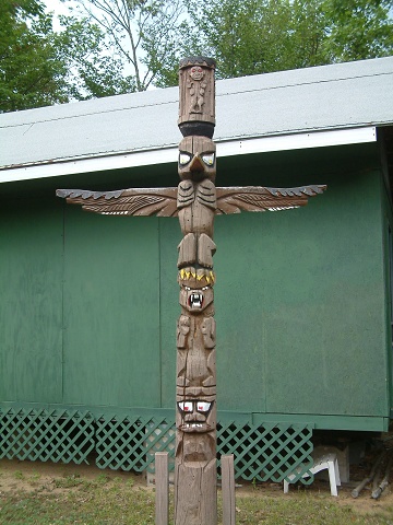 Gramp's Totem Pole 1 Of 2
