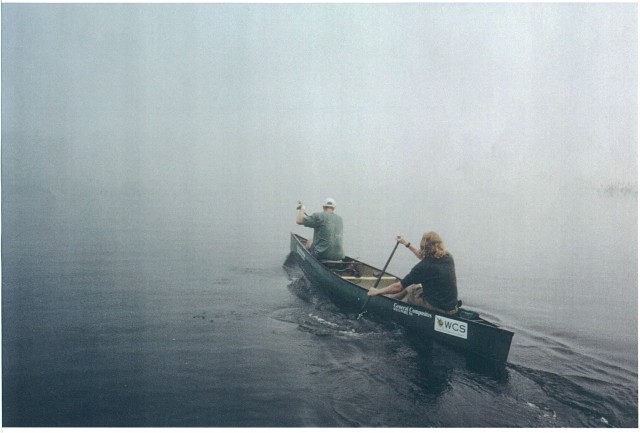 Jason And Drew 90 Miler 2000 Depart In Fog Day 1 From KOA Campground