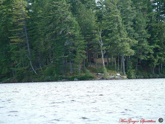 Lower St. Regis Lake House By Sluiceway 1