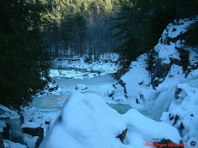Split Rock Falls On The Boquet River In The Adks NY 2