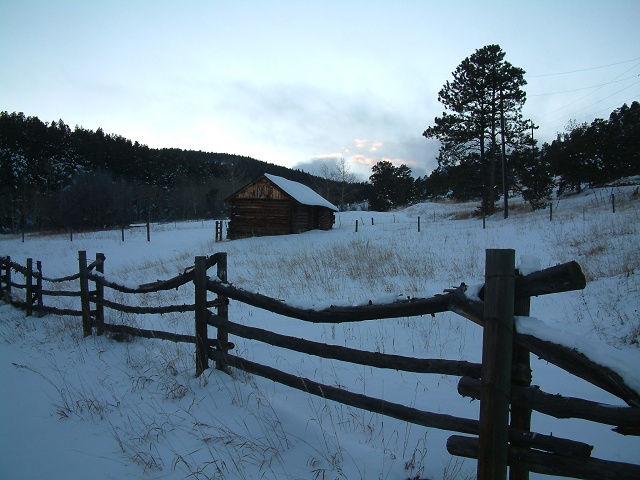 Colorado Sunset On Ranch (2 Of 2)