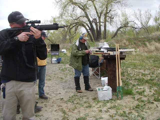 Jason With 10 Inch Rock River AR With Trijicon 3X Scope