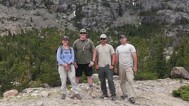 Paige, Jason, Chad, And Jeremiah (RMNP) July 4, 2014