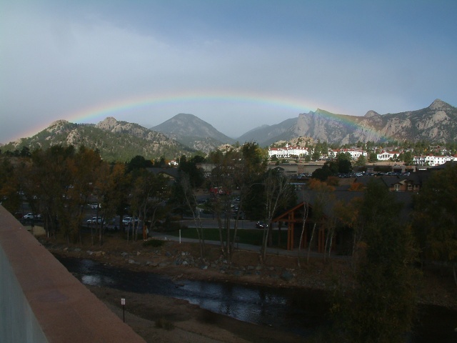 Rainbow Over Estes Park And Stanley Hotel (4)