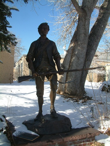 Son Of Liberty On N Clear Creek Pathway, Golden, CO (1 Of 2)