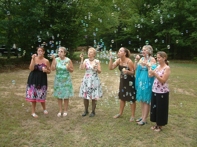 Blowing Bubbles At Lot (2)