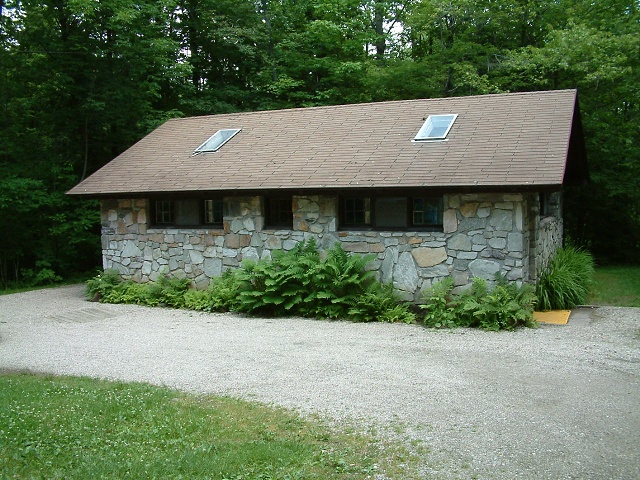 Gifford Woods Vermont State Park Bathouse