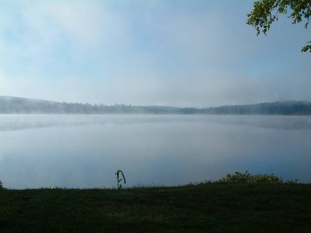 Lower St. Regis In The Morning Fall 2002 The Middle Of The Lake