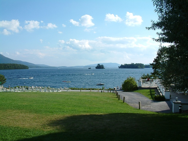 View Of Lake George From The Pool Area Of The Sagamore
